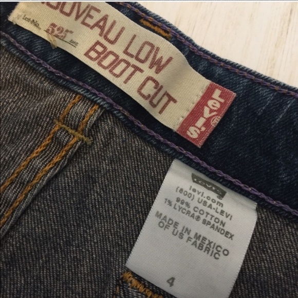 Levi 525 Red Tab Low Rise Boot Cut - Picture 4 of 6